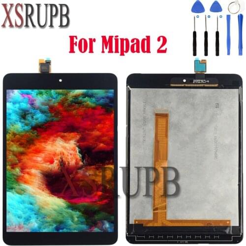 For Xiaomi Mi Pad 2 Mipad 2 7.9" inch Black New LCD Display Matrix Touch Screen Digitizer Assembly Tablet PC Replacement