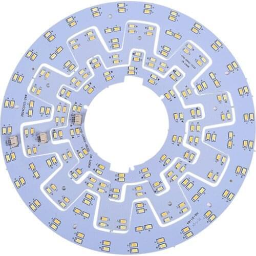 Led ceiling light source 5730 lamp bead gear type illuminating plate round light source retrofit lamp board