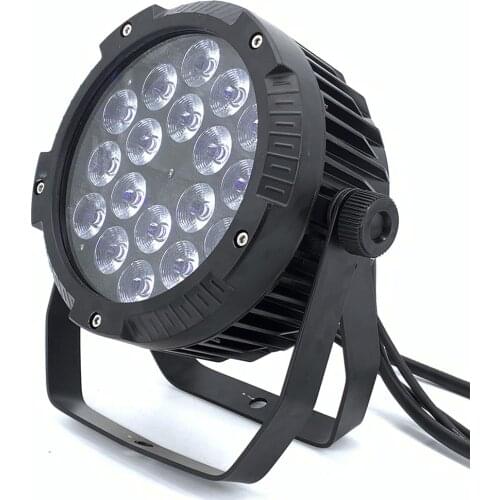 IP65 Waterproof Lighting 18x12W RGBW 4in1 Led Par Lights DMX512 Control Professional Stage DJ Equipment Disco Lights