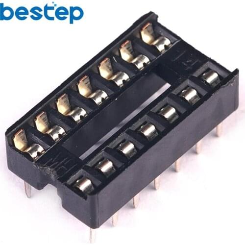 34PCS IC Integrated Circuit 14 Pin DIP IC Sockets Adapter