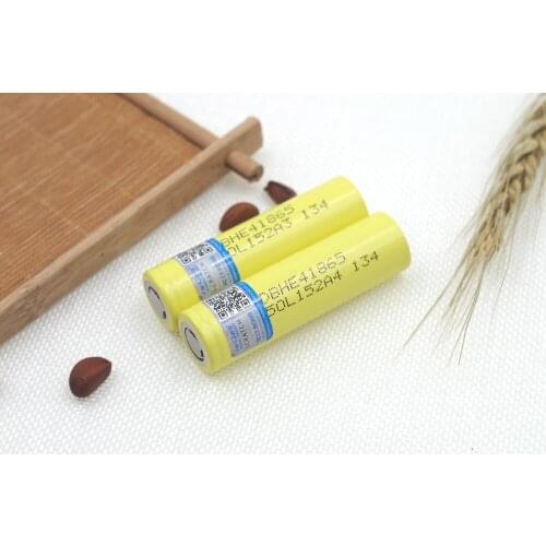 4 pcs. New import original 3.7 V 18650 HE4 2500 mAh powr 30A discharge Electronic special lithium battery + free shipping