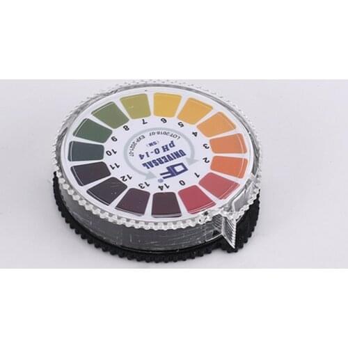 5m 0-14 PH Test Paper Alkaline Acid Indicator Meter Roll For Water Urine Saliva Soil Litmus Accurate Testing Measuring Pool