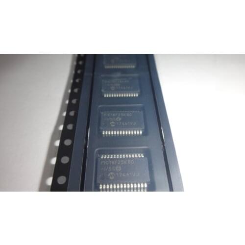 5pcs 10pcs/lot PIC18F25K80-I/SS 18F25K80-I/SS PIC18F25K80 18F25K80 SSOP MICROCHIP 3.6kB RAM 32kB
