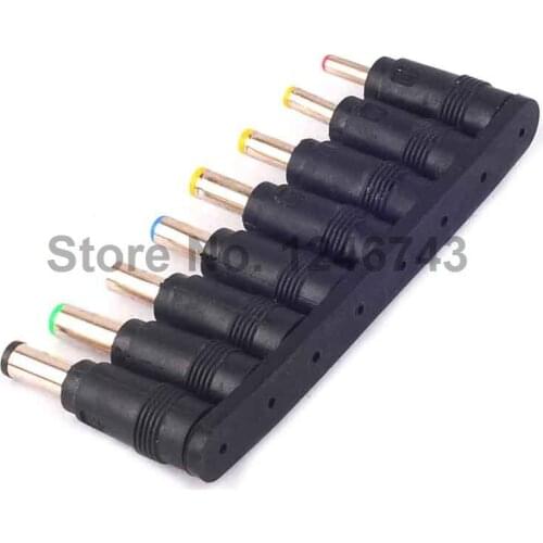 8P New Universal AC DC Jack Charger Power Supply Adapter Connector Plug be in common use a variety of notebook brand