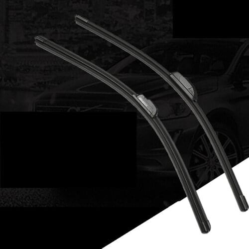 Car U-shaped Wiper Blade Soft Rubber Boneless Universal Wiper Front Wiper Auto Parts 14“16”17“18”19“20”21“22”24“26”28