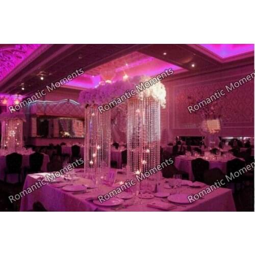 Free shipping 100cm(H) Silver Wedding flower Stand Table centerpiece Wedding decor 10pcs/lot