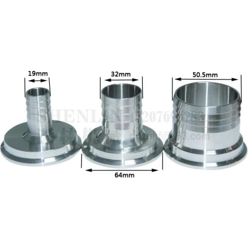 SHENLIN fast lock disk of Pipe tap connector for filling machine SS304 port fitting part tube union set