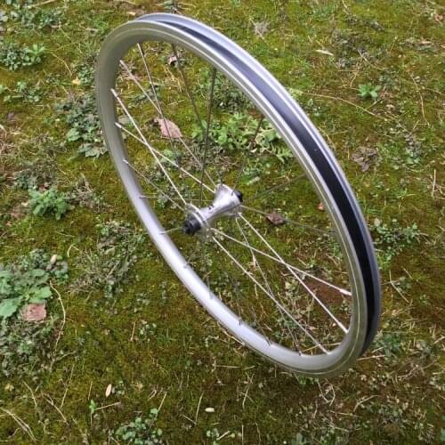 20 inch wheel set 74mm front wheel ball hub A/V front wheels set 406 bike wheel for SP8 silver bicycl wheel