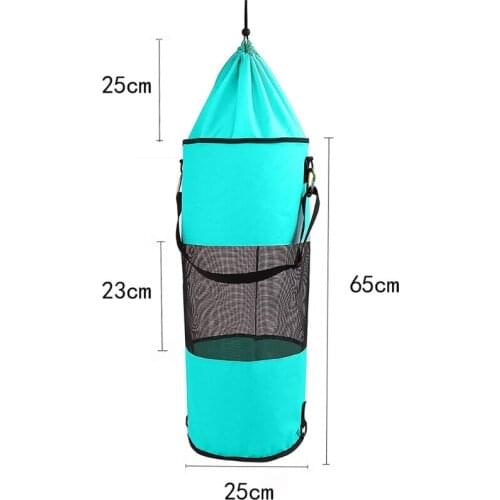 WXTF Boat, Kayak or Camper–Lightweight & Large Capacity Bin Bag Mesh Trash Bag Recycles Portable Outdoor Garbage Bag