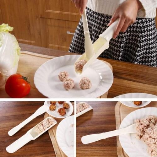 Meatball Maker Fish Shrimp Balls Meatloaf DIY Mould Stuffed Meatball Rice Ball Shovel Hamburger Press Kitchen Gadgets