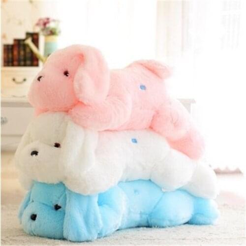 Cute Toy Soft Plush Stuffed Light-Up Toys Luminous Puppy Dog Cushion Led Light Toys for Girls/Children Birthday Gift