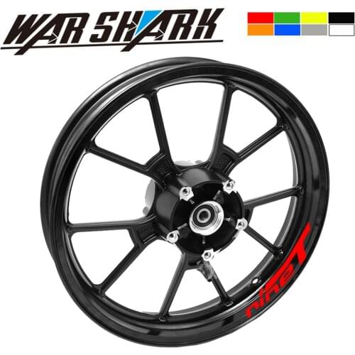 New high quality Fit Motorcycle Wheel Sticker stripe Reflective Rim For BMW R nine T R NINE T R