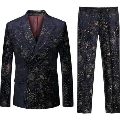 2021 New Arrival Suit Men Three-piece Suit Korean Version British Slim Check Wedding Casual Business Suit High Quality Men Suit