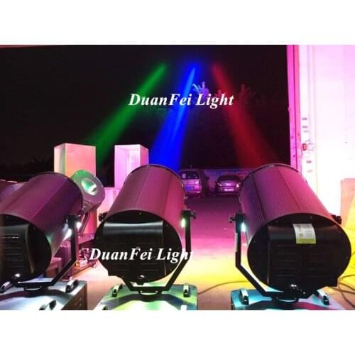 Flycase package) Powerful Sky Search Light 5KW Xenon Lamp Sky Tracker Outdoor Beam Light Waterproof Search Light