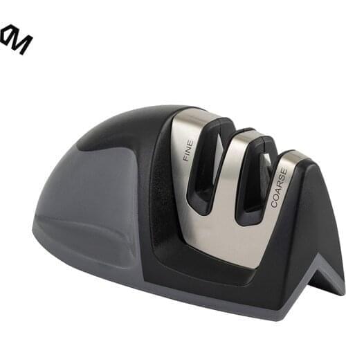 Kitchen Knife Sharpener Professional 2 Stages Kitchen Knife Sharpener Manual Sharpening Knife Sharpener for Kitchen Knives