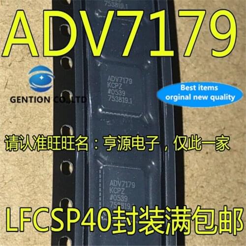5Pcs ADV7179KCP ADV7179KCPZ ADV7179 LFCSP-40 Video encoder in stock 100% new and original