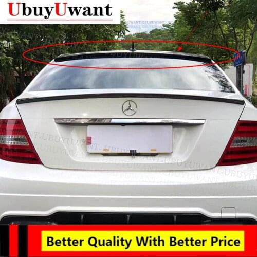 Rear Roof Lip Spoiler For 2008-2014 BENZ C-Class W204 Spoiler C180 C200 C300 ABS Car Rear Wing Spoiler