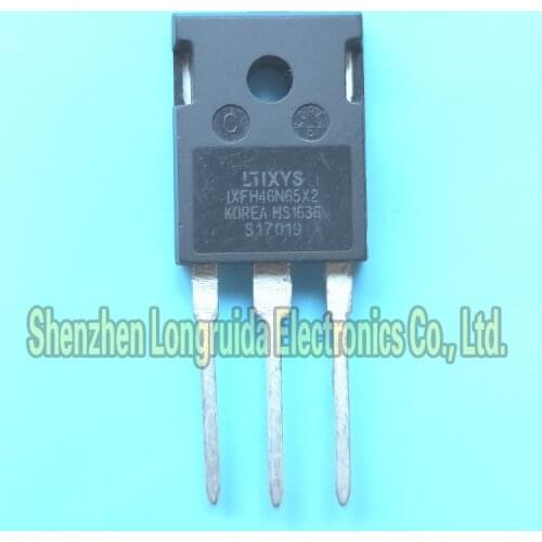 10PCS IXFH46N65X2 IXFH46N65 TO-247 MOSFET TRANSISTOR 46A 650V