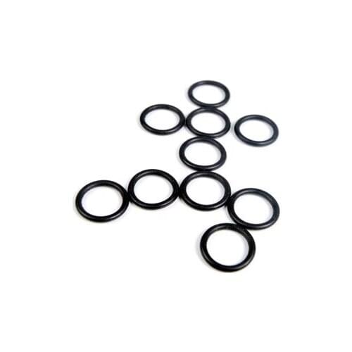 100Pcs Black "O" Type Sealing Rubber Ring Gaskets 4.5/5/5.5/6/6.5/7/8/9/10/11/12/13/14/15/16/17/18/19/20 *1.5 MM