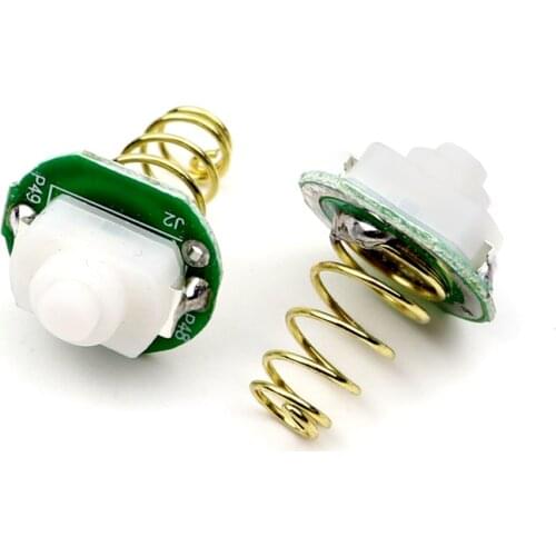 2PCS Flashlight DIY Part switch button click clicky switch for 501b / 502b led flashlight torch check the size before order it