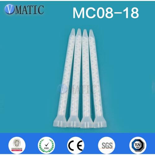 2020 High Quality Resin Static Mixer MC/MS08-18 Mixing Nozzles For Duo Pack Epoxies