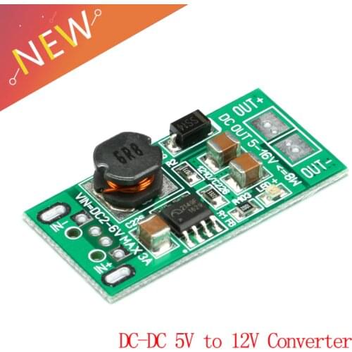 8W USB Input DC-DC 5V to 12V Converter Step Up Module Power Supply Boost Module