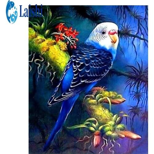 5D DIY Diamond Painting Abstract tree flowers and birds Cross Stitch Diamond Embroidery New Handicrafts Home Decor Pictures
