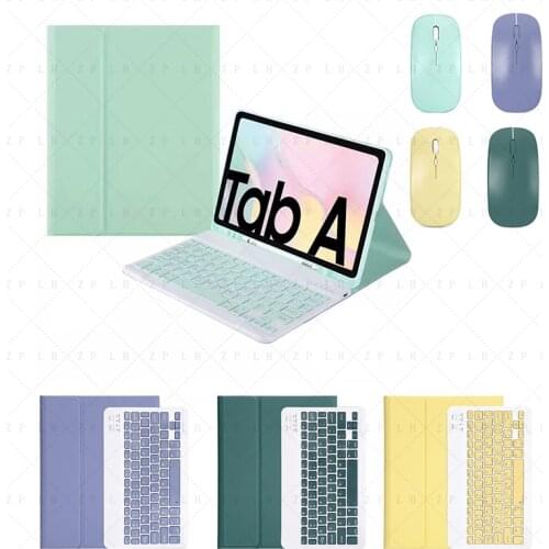 Tablet case for Samsung Galaxy Tab A7 10.4 SM-T500/T505 Keyboard and Mouse with Pencil Holder for Galaxy Tab A7 10.4 2020 Case