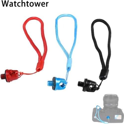 D-ring Screw Lanyard Camera Screw 1/4''inch Tripod Mount Adapter Photography Accessories Quick Release Aluminum Dslr Screw