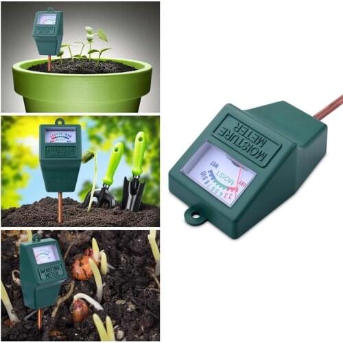 Outdoor Soil Moisture Measuring Sensor Tester Humidity Hygrometer Hydroponic Gardening Water Plant Flower Soil PH Tester Meter