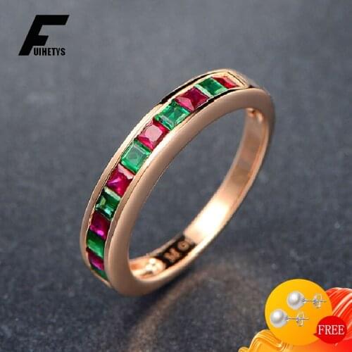 FUIHETYS Women's Gold Rings