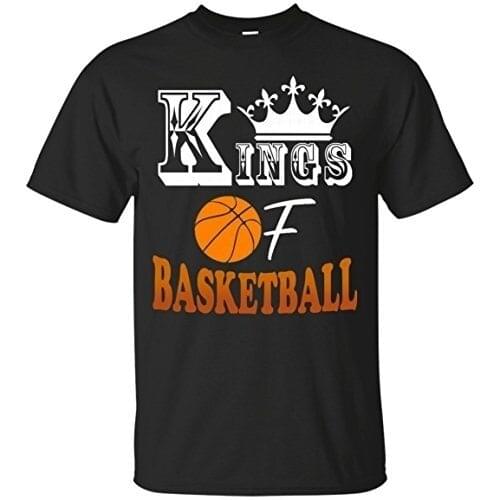 Kings Of Basketball Shirt Best Gifts For Basketball Lovers Mens Fashion T-shirt