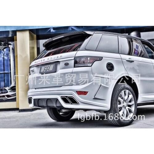 Suit For Range Rover Sport Mansory Bar Assembly the Modification of Rear Bumper Tail Mouth and