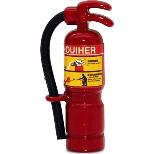 1:10 Scale RC Car Accessories Metal Fire Extinguisher for Axial Wraith SCX10 90046 D110 TRAXXAS TRX-4 D90