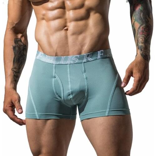 Mens Underwear Breathable Boxer Shorts Low Waist Underpants Male Homme Panties Comfortable Boxershorts Mens Sleepwear Lingerie