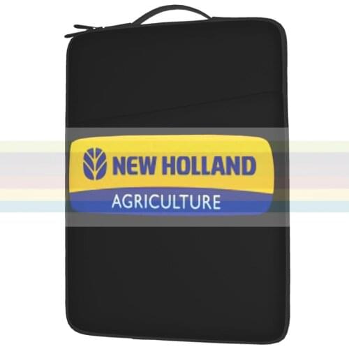 New Holland Tractors Agriculture Waterproof laptop bag 13 14 15 inch. Laptop bag protective cover for briefcase