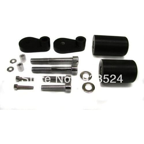 Custom Delrin Fairing Frame Sliders For 06-07 Honda CBR 1000 RR 1000RR CBR1000RR Motorcycle Black