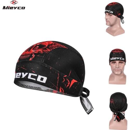 Mieyco Cycling Cap Bandana Ciclismo Men Women cycling hat Breathable MTB Bike Cap Skull Mountain Bike Helmet Sweat Cap