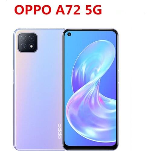 Stock Oppo A72 5G Smart Phone Octa Core 16.0MP+8.0MP+8.0MP+2.0MP 6.5" 2400X1080 90HZ Screen 4050mAh 8GB RAM 128GB ROM 5G Phone