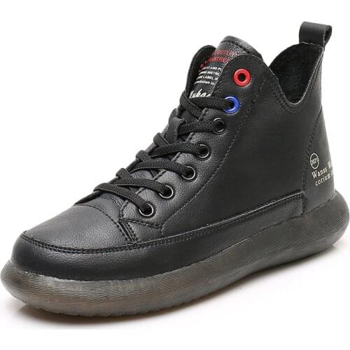 Sport Shoes Women Natural Genuine Leather Flat Casual Shoes Female Ballet Flats White Court Sneakers Ladies High Top Flats