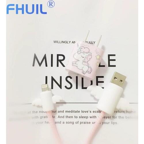 Cable Protector For Original iPhone Charger Protection Cable USB Cord Saver Bite Cable Chompers For iPhone Cable Protector