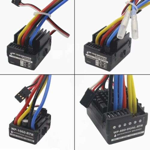 1set Hobbywing QuicRun 1040 40A Brushed ESC for 1/10 Brushed Speed Controllers RC car Waterproof