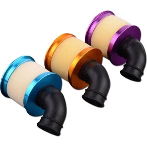 1pcs Metal Engine Air Filter Carburetor Filter for 1/10 Nitro Powered RC Car Parts Accessories