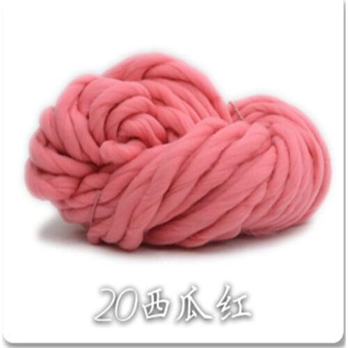 2pcs/500g/lot wholesale Thick Knitting Yarn DIY handwork Wool Yarn sweater blanket hat scarf Crochet