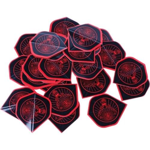 30 Pcs Nice Dart Flights Rare Pattern High Quality PET