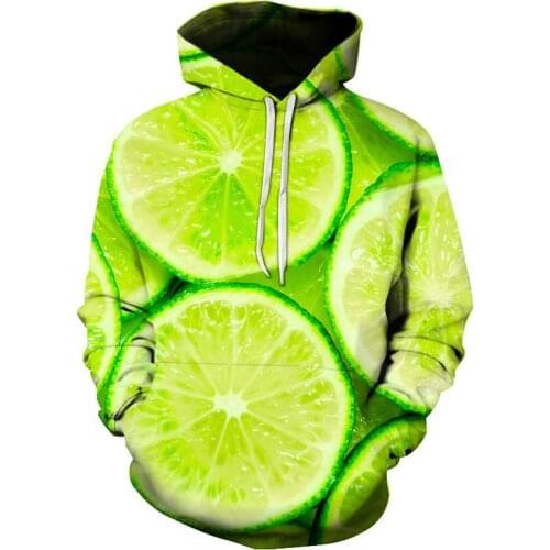 3D Fruit/beer Hoodie Men Red Hoody Anime Harajuku Sweatshirt Printed Leisure 3d Printed Funny Hooded Casual Unisex Streetwear