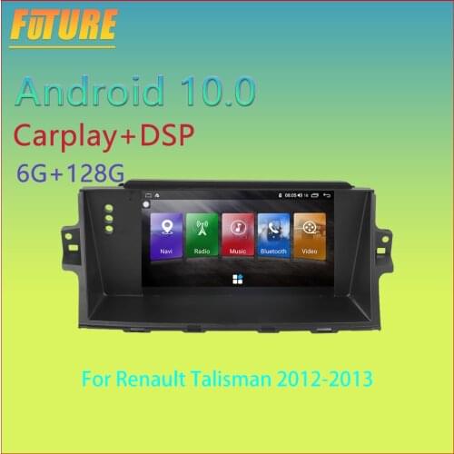 6G 128G Car Android Radio For Renault Talisman 2012-2013 Car Multimedia DVD Player Stereo Receiver GPS Navigator 2 Din Head Unit