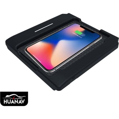 QI Car Wireless Charger For Lexus NX 2015-017 Intelligent Infrared Fast Wireless Charging Car Phone Holder For iphone samsung LG