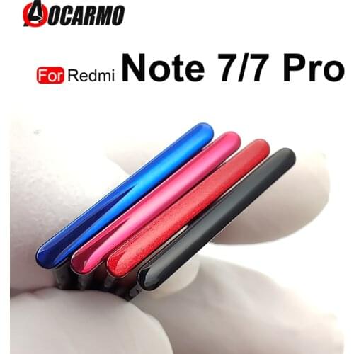 For Xiaomi Redmi Note 7 Pro 7Pro SIM Card Tray Slot Holder Adapter Socket Replacement Parts