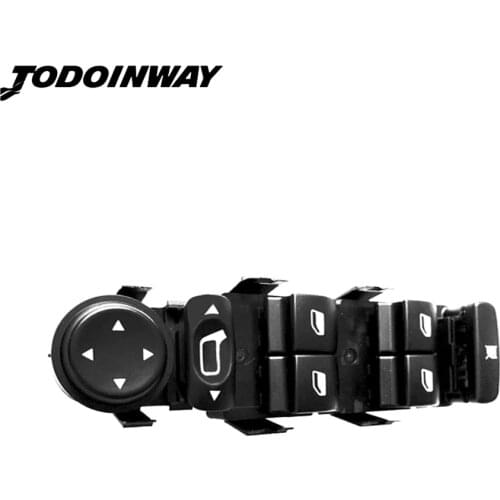 Electric Window Control Switch For Citroen C4 2008 2010 Manual Rear View Mirror Controller Master Glass Regulator Window Button